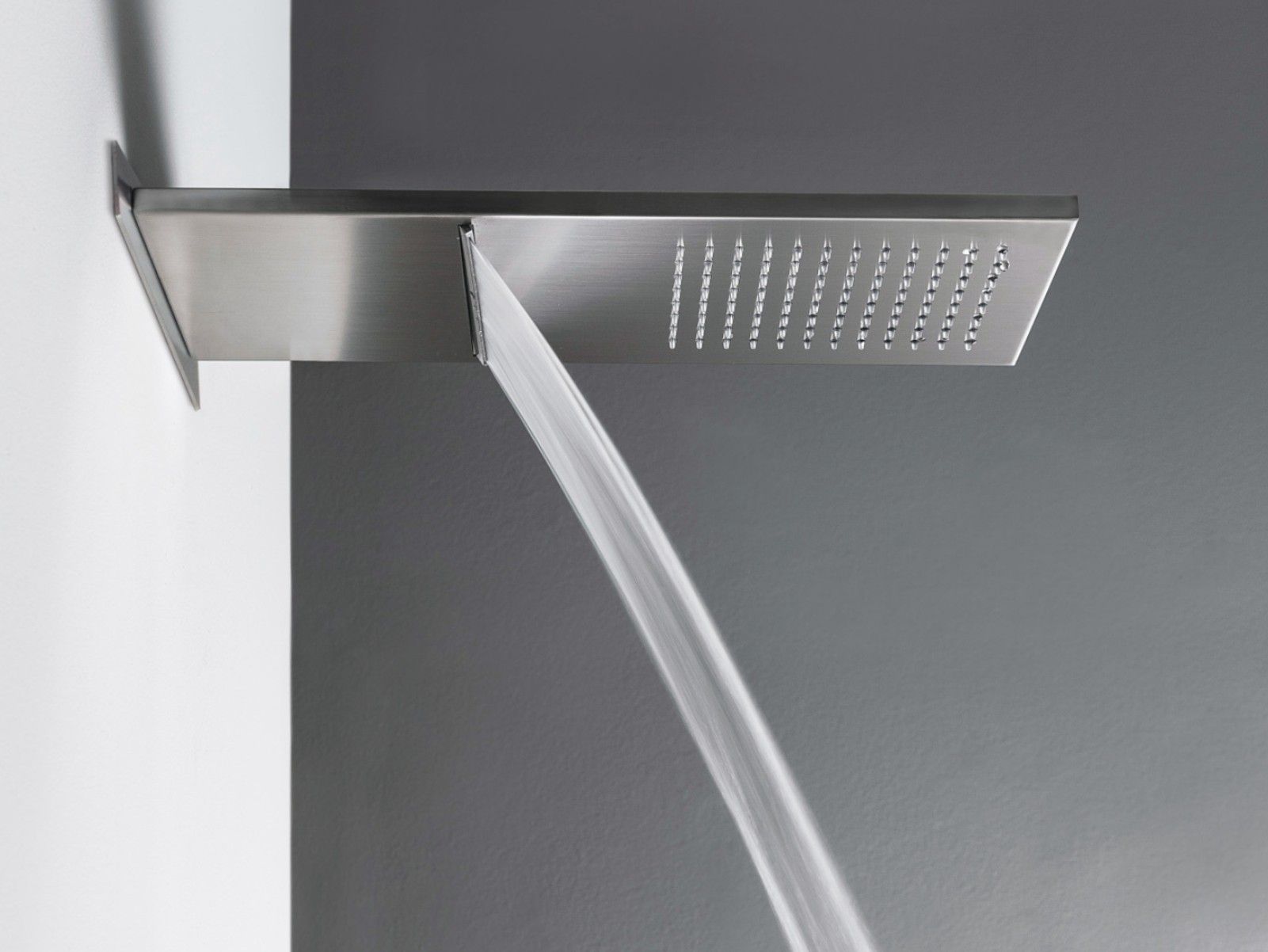 Прямоугольная душевая головка из нержавеющей стали Rubinetterie Treemme Showers Inox ARCH-00039172