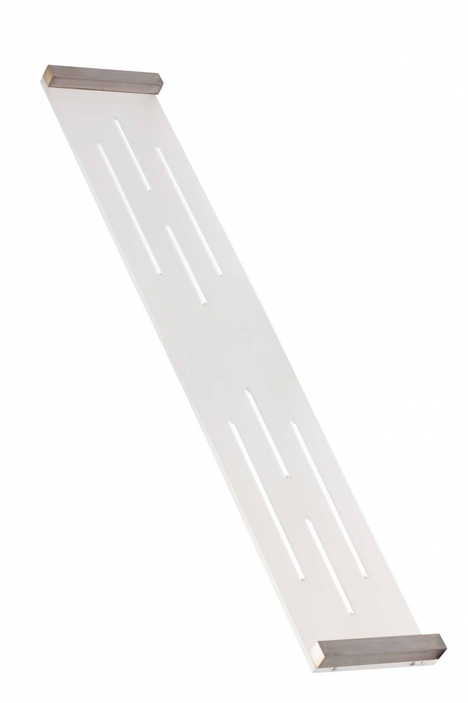 ST04(54) Stil Haus Saturno, полка из оргстекла, длина 60 см, цвет сатинированная сталь