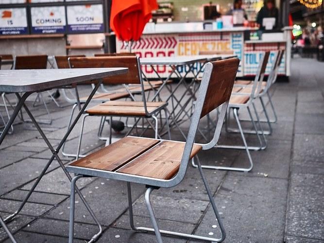 VESTRE Стул для улицы из лакированной стали April go sun-id-1506026 - Вид №5