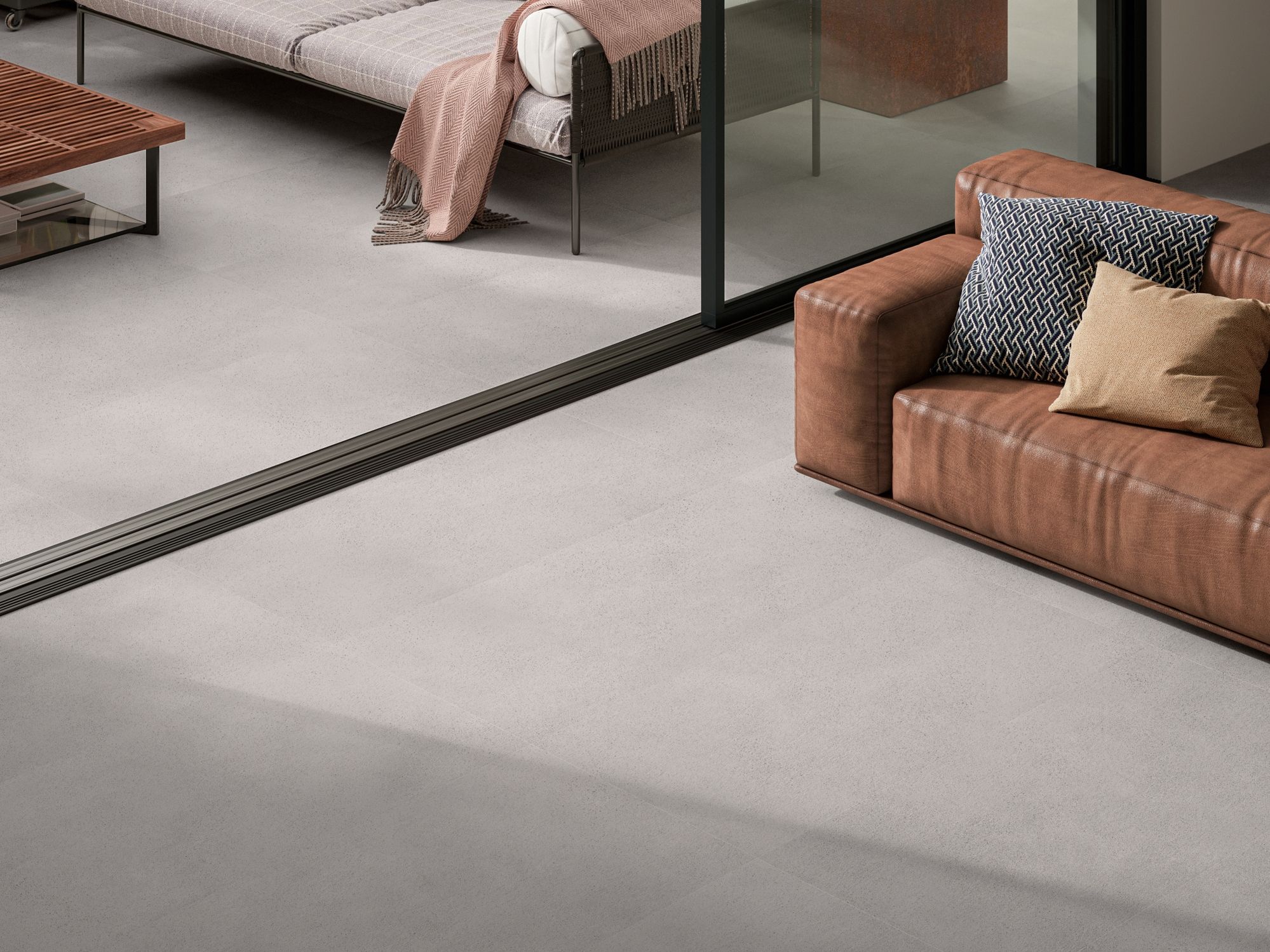 Indoor/outdoor antibacterial wall/floor tiles with concrete effect CERAMICA SANT'AGOSTINO Sable ARCH-00123301 - Вид №2