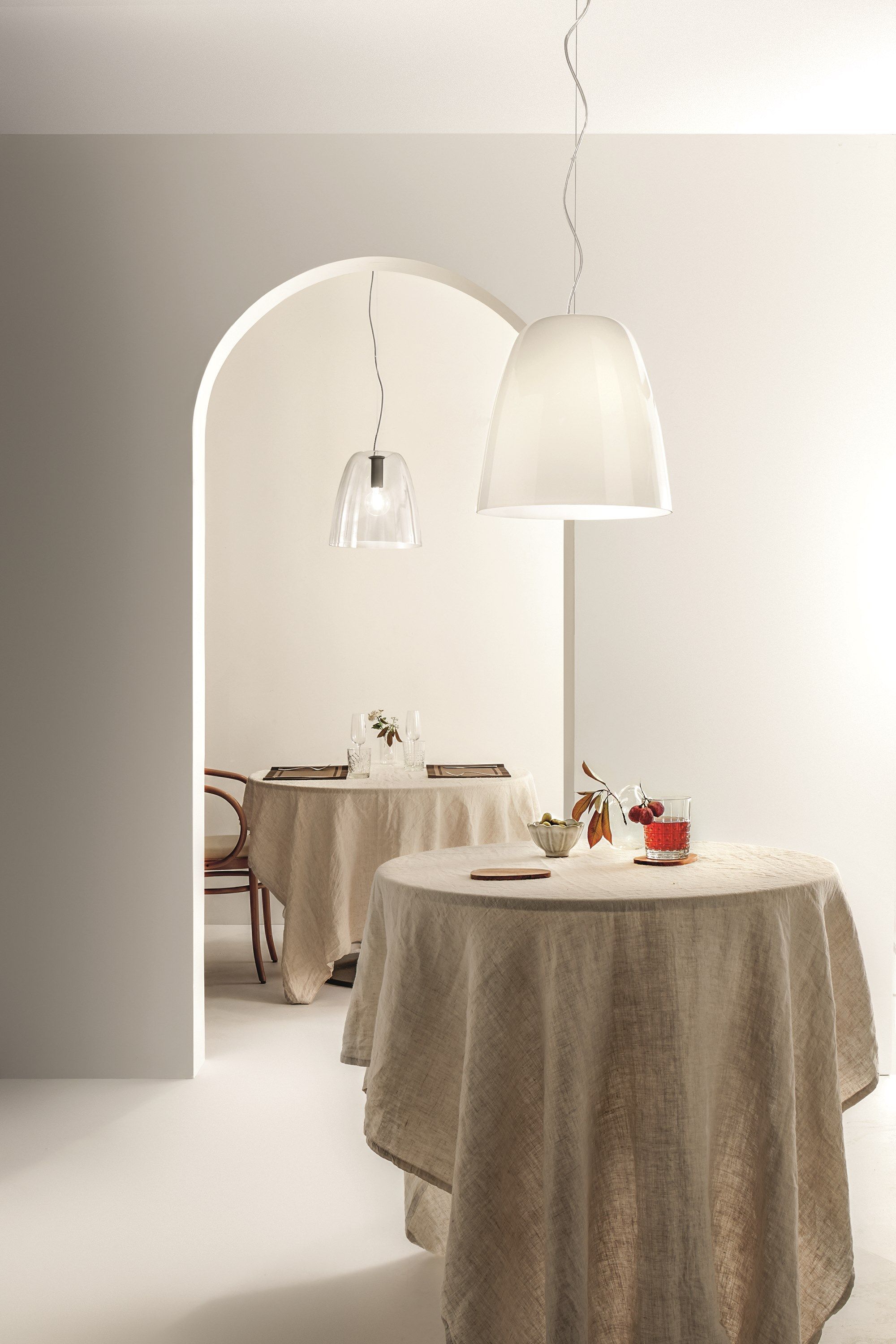 Подвесной светильник из дутого стекла Fan Europe Lighting дизайн окружающего света ARCH-00055285 - Вид №2