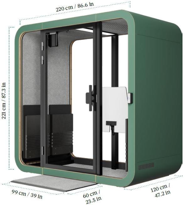 Framery Акустическая офисная будка Framery q sun-id-1429996 - Вид №6