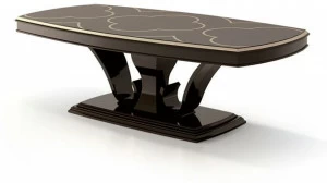 Carpanese Home Прямоугольный раздвижной деревянный стол Heritage 6155