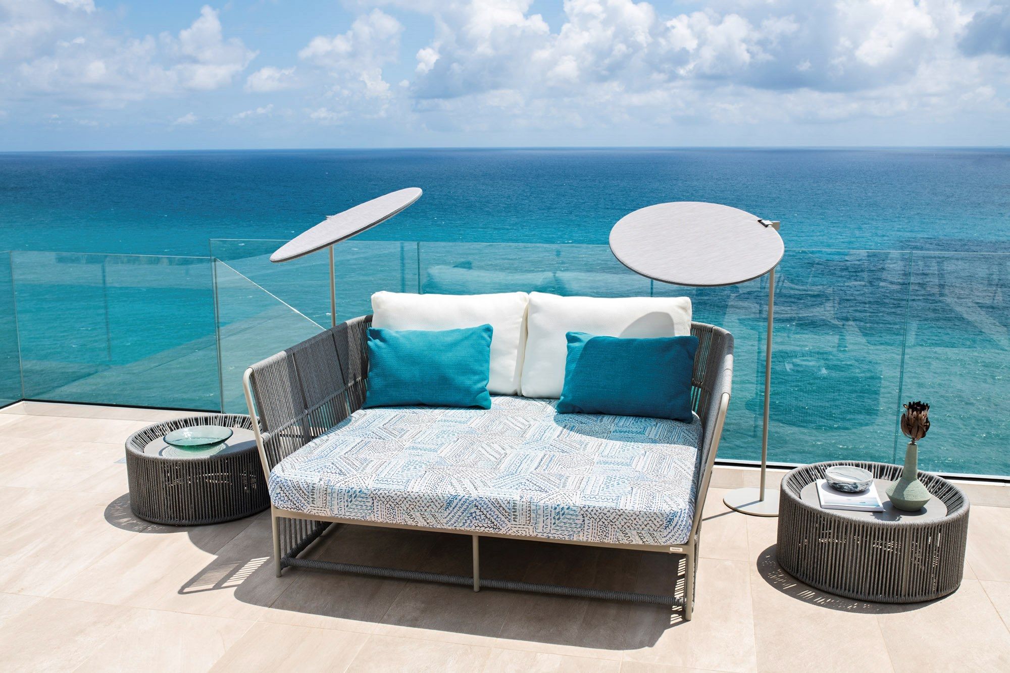 Алюминиевая Садовая кровать с порошковым покрытием Varaschin Tibidabo ARCH-00023454 - Вид №5