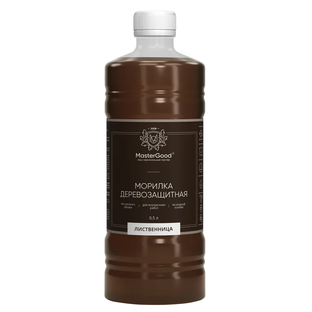 Морилка GOOD MASTER для дерева 0.5 л - натуральный оттенок Лиственница 88038575 STLM-0076609 - Вид №1