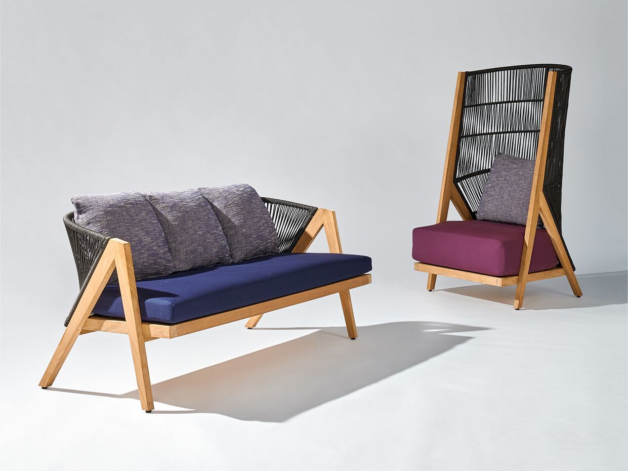 2-местный мягкий ТИК садовый диван Walters Arbor ARCH-00046291 - Вид №4