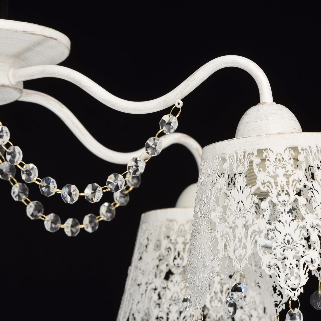 Потолочная люстра MW-Light Полин 472011205 MW-LIGHT ДИЗАЙНЕРСКИЕ, ПОЛИН 183262 Белый  - Вид №2