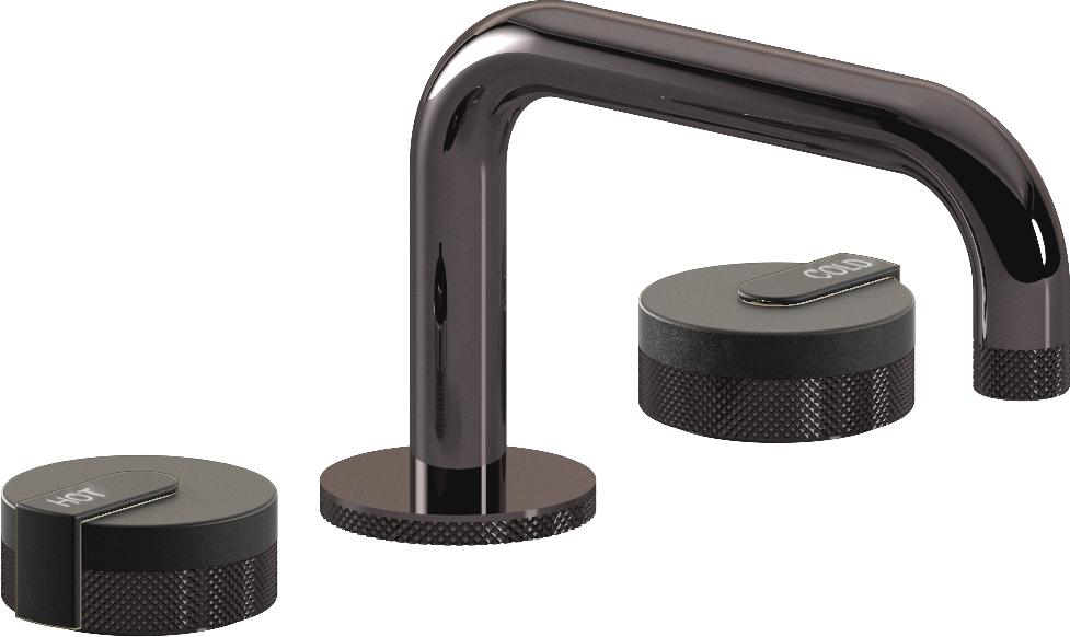 E-11510-R1BK-L1BK-OX Смеситель для умывальника на 3 отвертия GRAFF MOD+