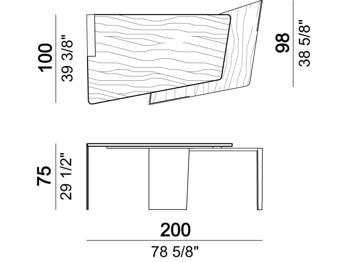 Деревянный стол Arketipo WALL STREET ARCH-00009024 - Вид №7