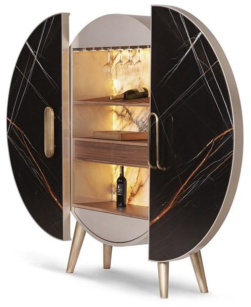 Greenapple Барная стойка из мрамора со встроенной подсветкой Perfect raw G703150  - Вид №2