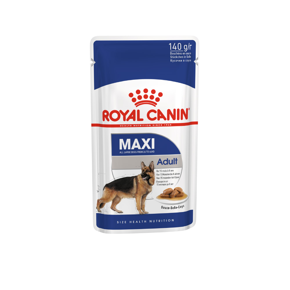 ПР0048350 Корм для собак для крупных пород, соус пауч 140г ROYAL CANIN 