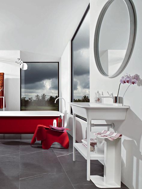 Напольная раковина стоящая овальная Kos by Zucchetti Morphing sun-id-1444988 - Вид №3