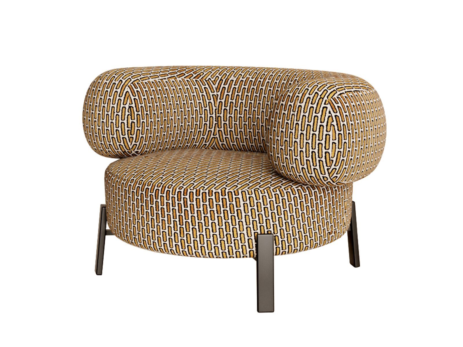 Тканевое кресло с подлокотниками ANA ROQUE INTERIORS ARCH-00096840