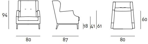 Living Divani Мягкое низкое кресло sun-id-1468141 - Вид №5