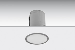 DST-3176 Lens flush-mounted with metallic trim Daisalux Светильники и спец. Серебристо-Серый