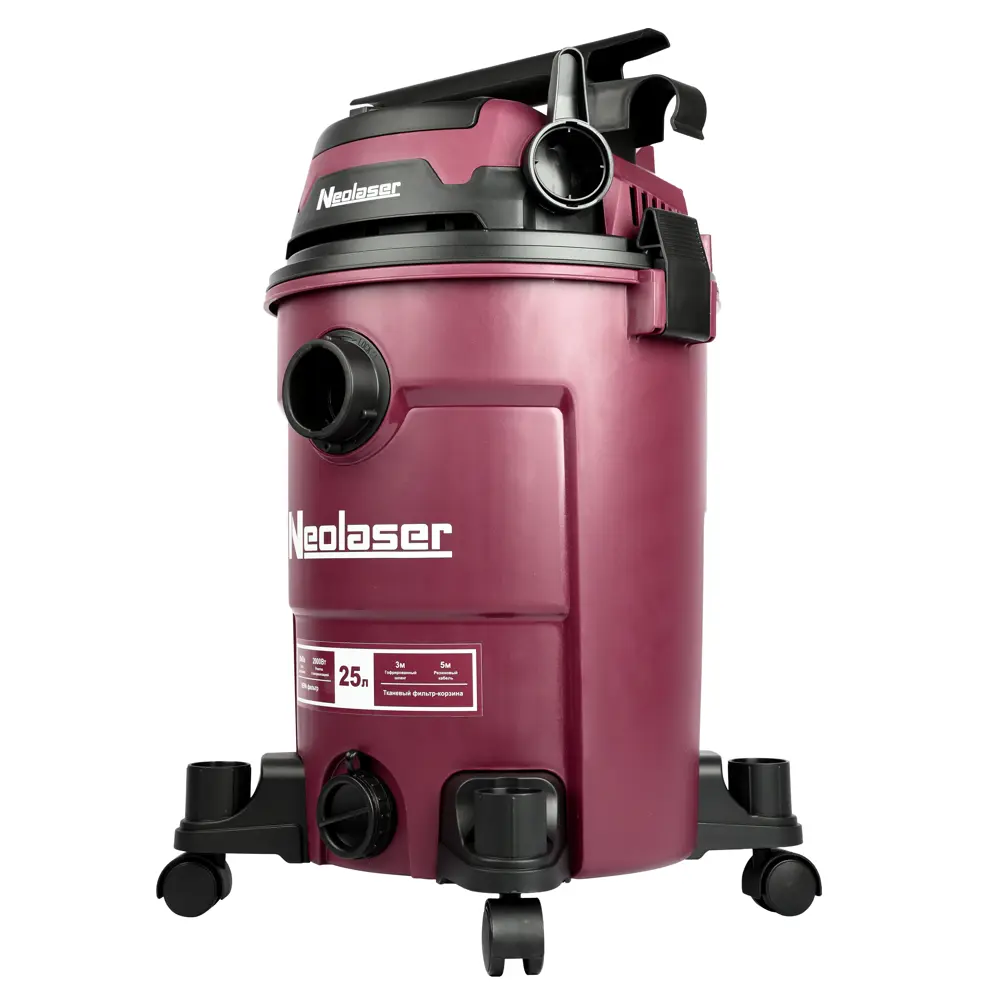 Строительный пылесос Neolaser NVC-25 с автоматической синхронизацией инструментов 89404941 STLM-1576148 - Вид №5