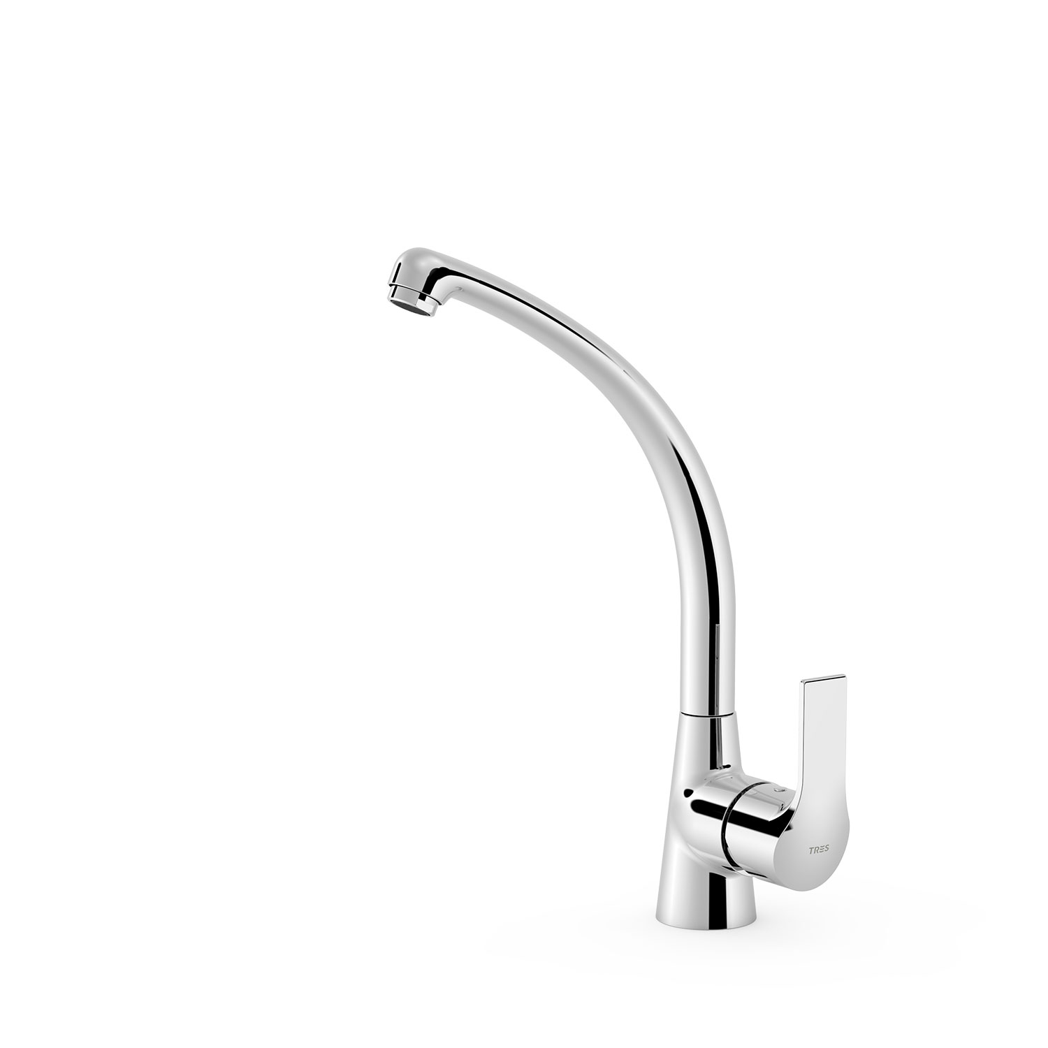 КУХОННЫЙ смеситель с одной ручкой для кухни-06944701 TRES Kitchen
