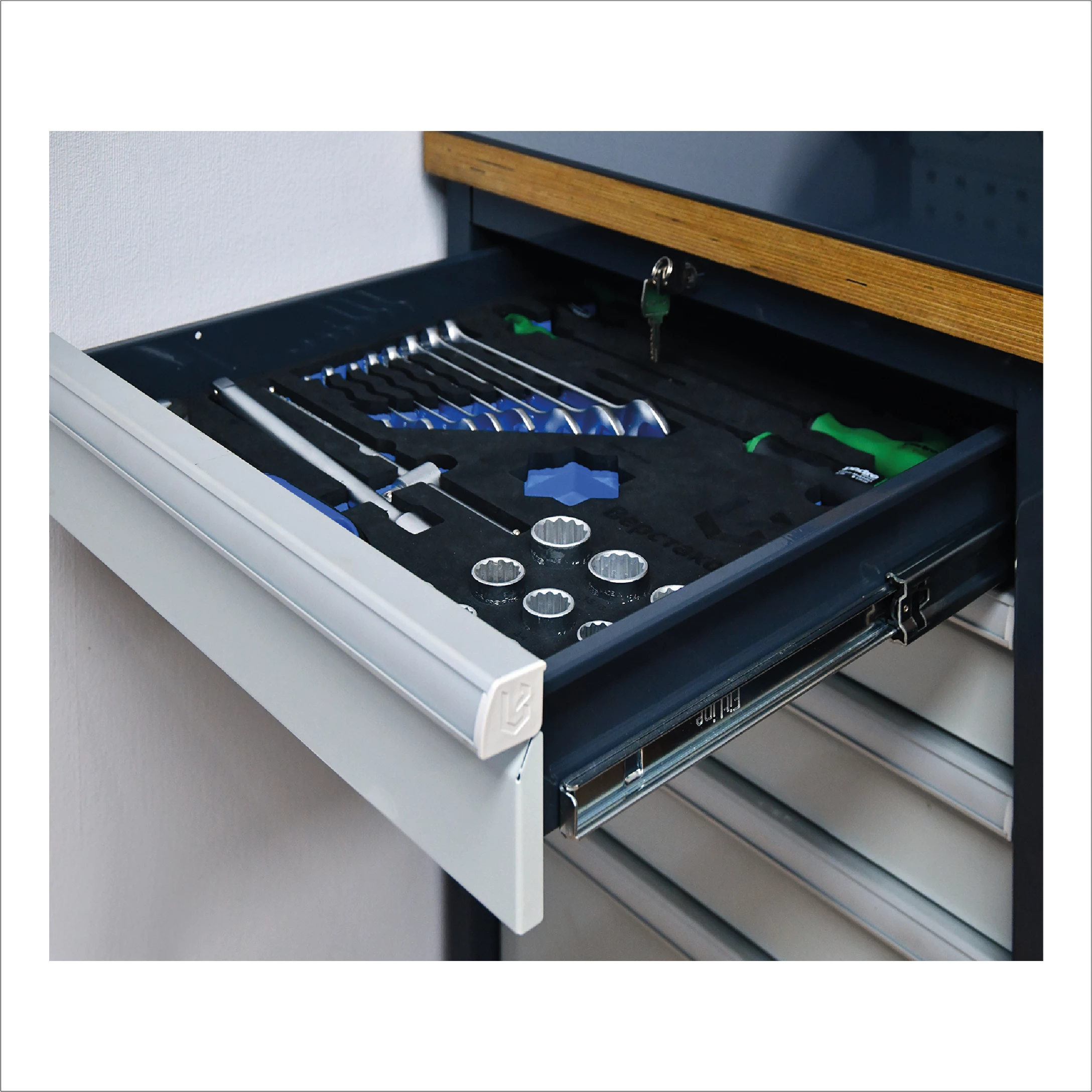 Верстак слесарный FBK 205.56.4-1 Верстакофф 216228 - Вид №2