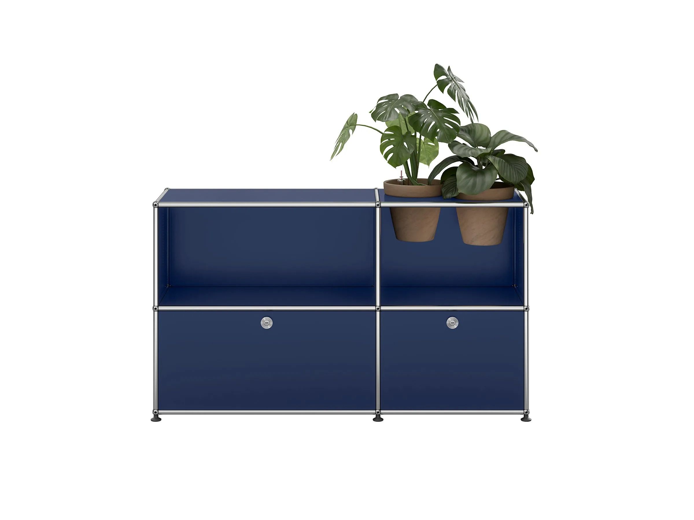 Секционный шкаф из стали с откидной створкой USM USM SELECTION ARCH-00053874 - Вид №2