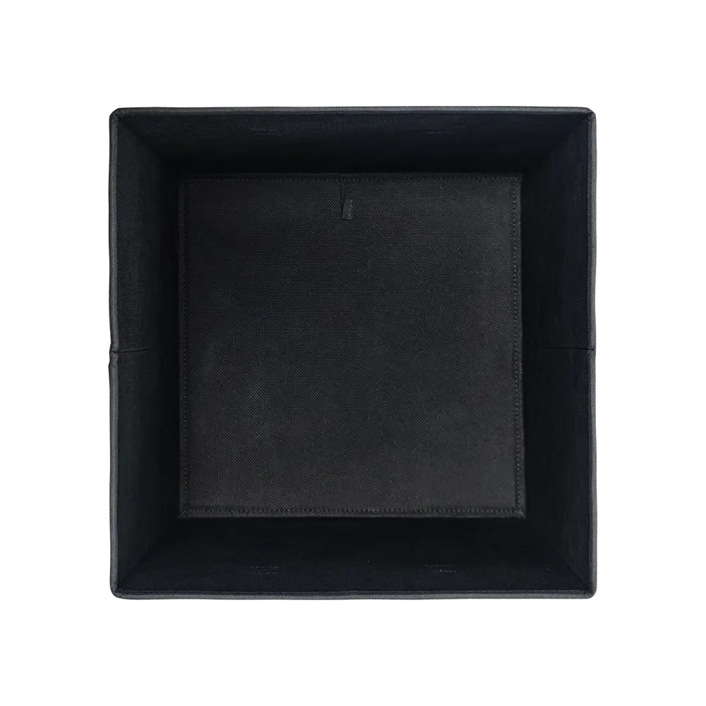 Короб-органайзер KONSENSA 31x31x31 см полиэстер цвет чёрный 89387980 STLM-2151668 Kub - Вид №2