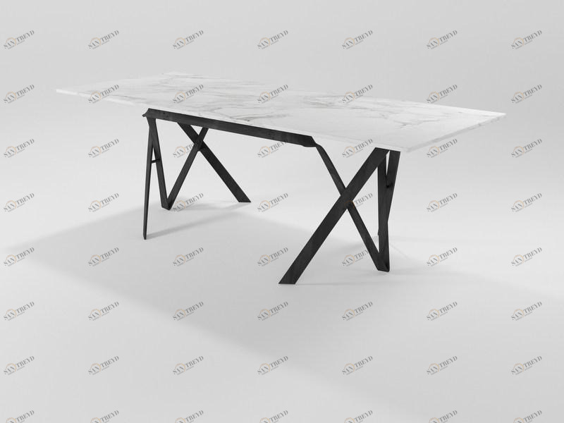 Barel Прямоугольный обеденный стол из мрамора Lama sun-id-1464377