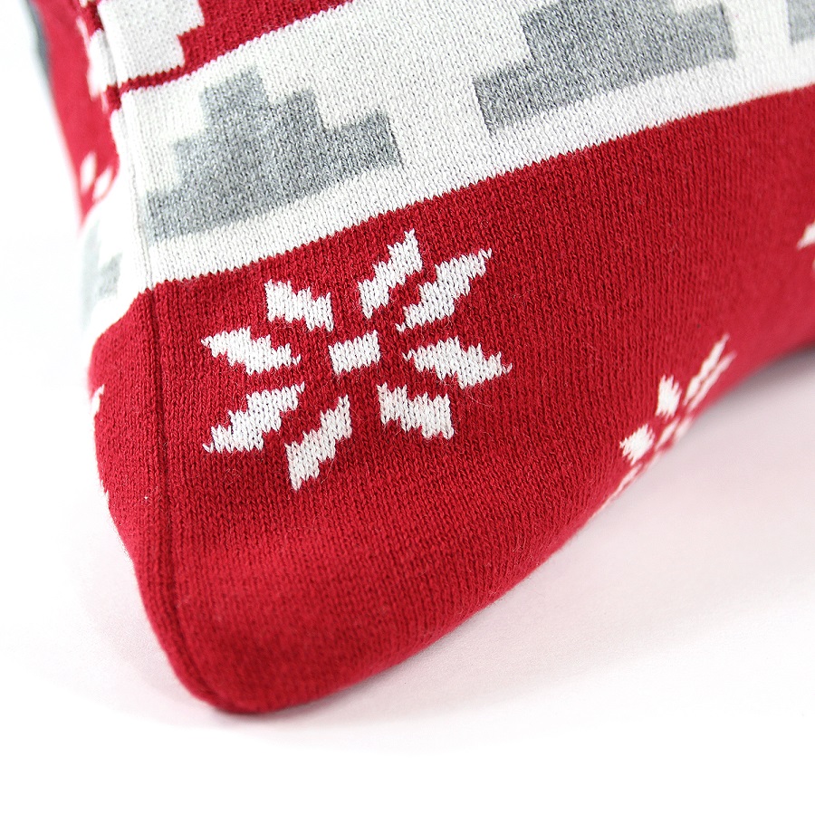 Подушка с орнаментом christmas story, 45х45 см ENJOYME ОРНАМЕНТ 254889 Красный  - Вид №3