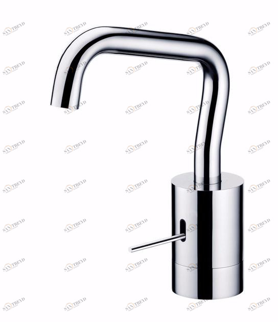 JUSTIME Смеситель для раковины, однорычажный, из хромированной латуни, с регулируемым изливом Lucky 7 6777-90-80cp