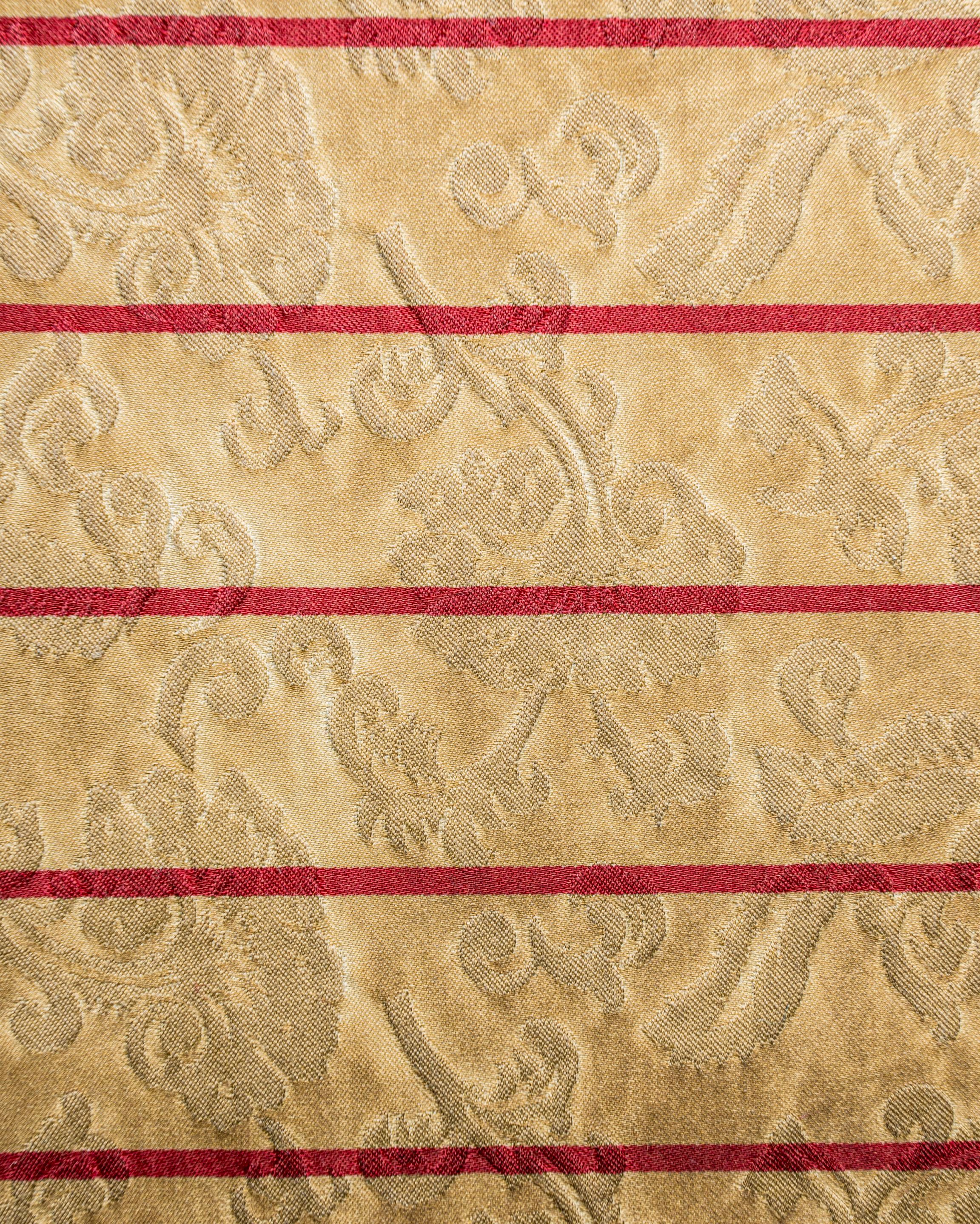 Хлопок и купро жаккардовые полосатые ткани The House of Lyria CERCIDA ARCH-00001985