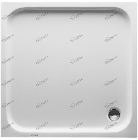 Duravit Поддон квадратный из акрила D-code 720101
