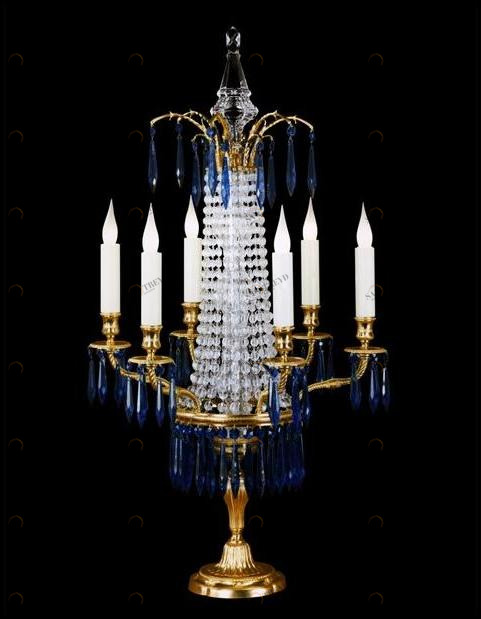 Tisserant Хрустальная настольная лампа Cristallo di boemia sun-id-1385107