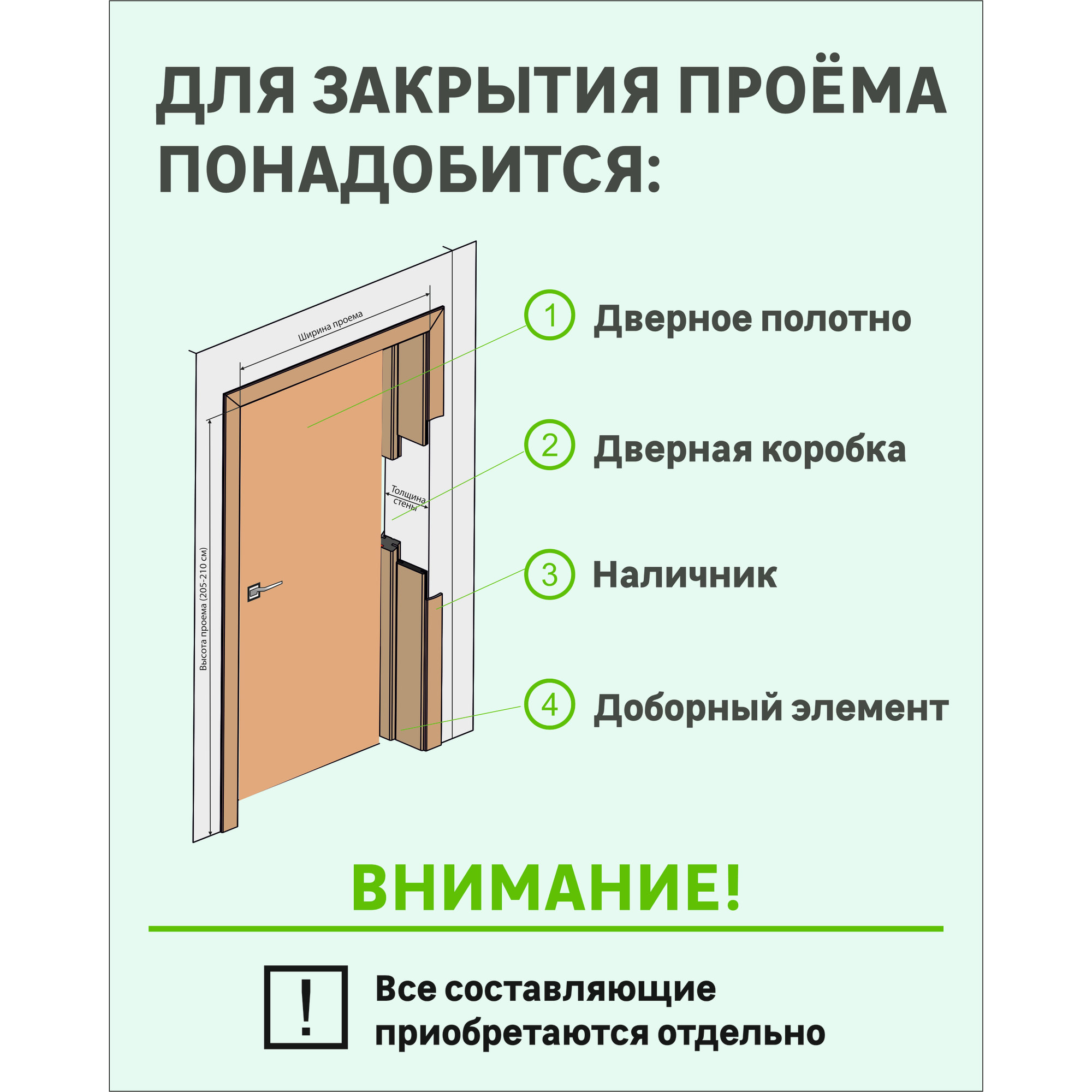 82472558 Дверь межкомнатная глухая ламинация цвет ясень серый 90x200 см (с замком) Santreyd  - Вид №6