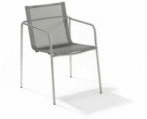 FISCHER MÖBEL Штабелируемый садовый стул с подлокотниками Taku