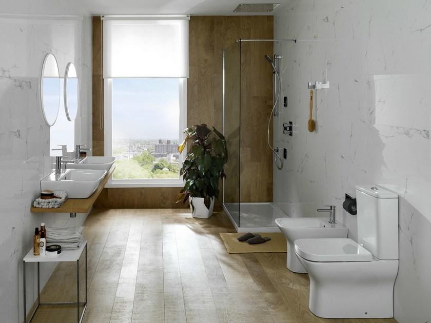 Приставной унитаз напольный Белый Noken Urban Испания sun-id-1392841 - Вид №2