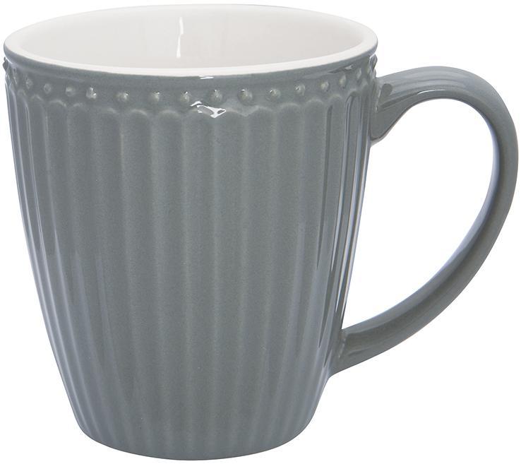 Кружка Alice stone grey 370 мл Greengate STWMUGAALI8206