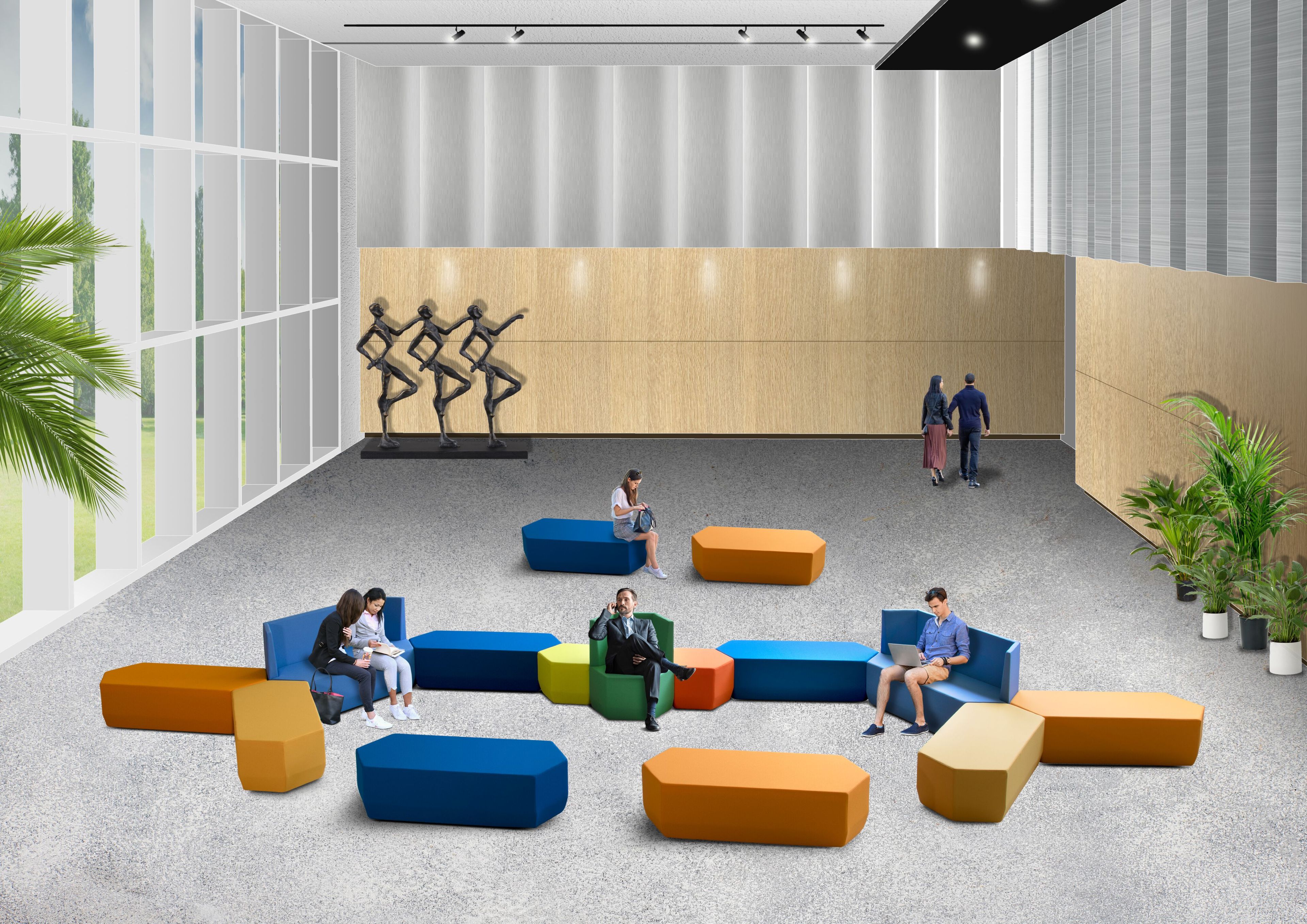 Кресло с высокой спинкой Adrenalina Tigram ARCH-00091650 - Вид №3