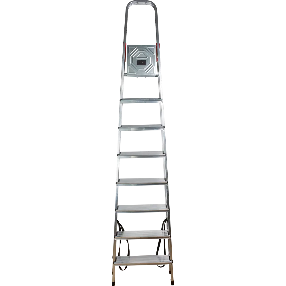 Стремянка алюминиевая Hailo 8 ступеней 8928-901, максимальная нагрузка 150 кг 82029475 STLM-2133588  - Вид №1
