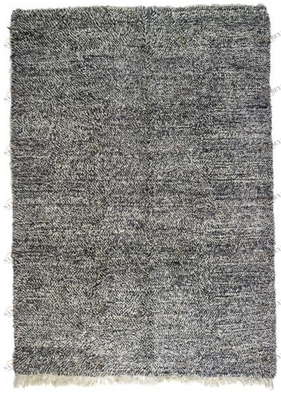 AFOLKI Прямоугольный шерстяной коврик с длинным ворсом Beni ourain Taa1205be