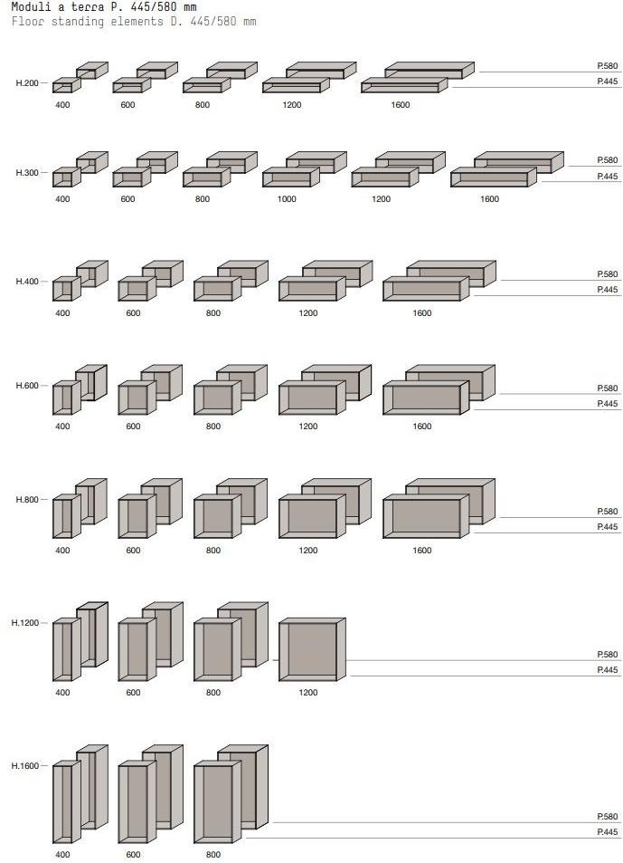 Porro Буфет из лакированной древесины Modern sun-id-1349431 - Вид №4