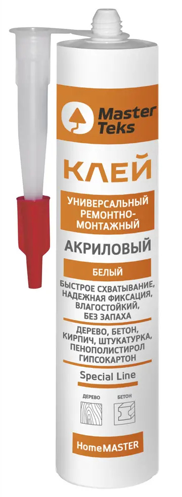 MasterTeks: Акриловый монтажный клей для прочного соединения материалов 84534381