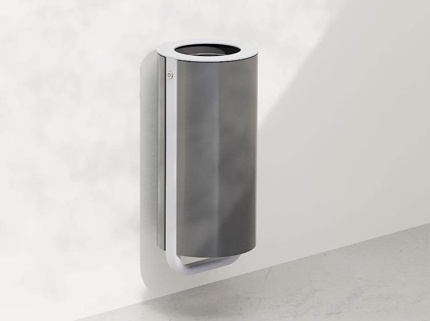 Настенный оцинкованный стальной мусорный ящик DIMCAR DIAPASON ARCH-00035356