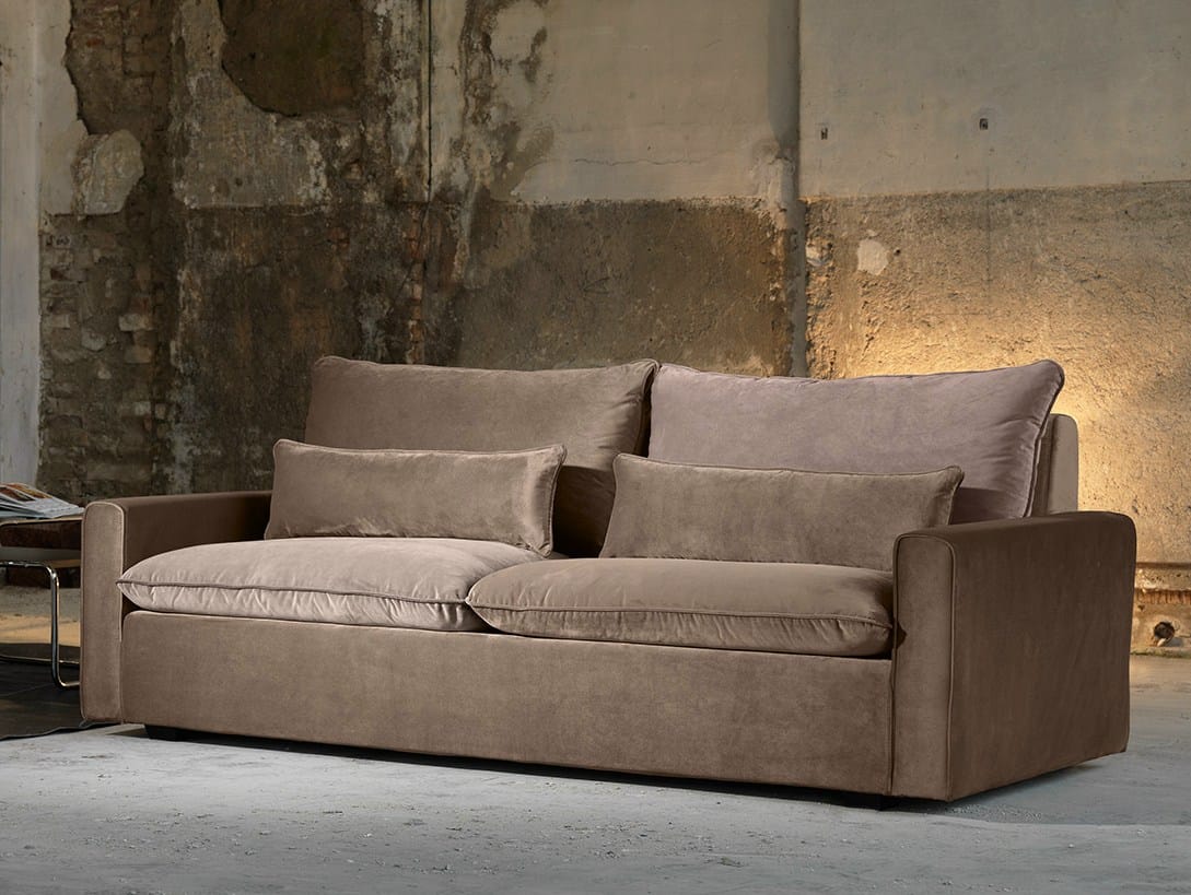 3-местный тканевый диван с полуостровом Domingo Salotti Анри ARCH-00045376 - Вид №1