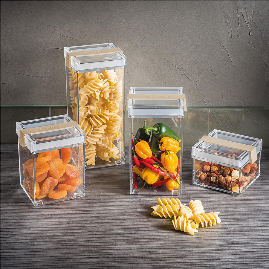 Контейнер с крышкой Kitchen Active S белый Guzzini 16920011 - Вид №3