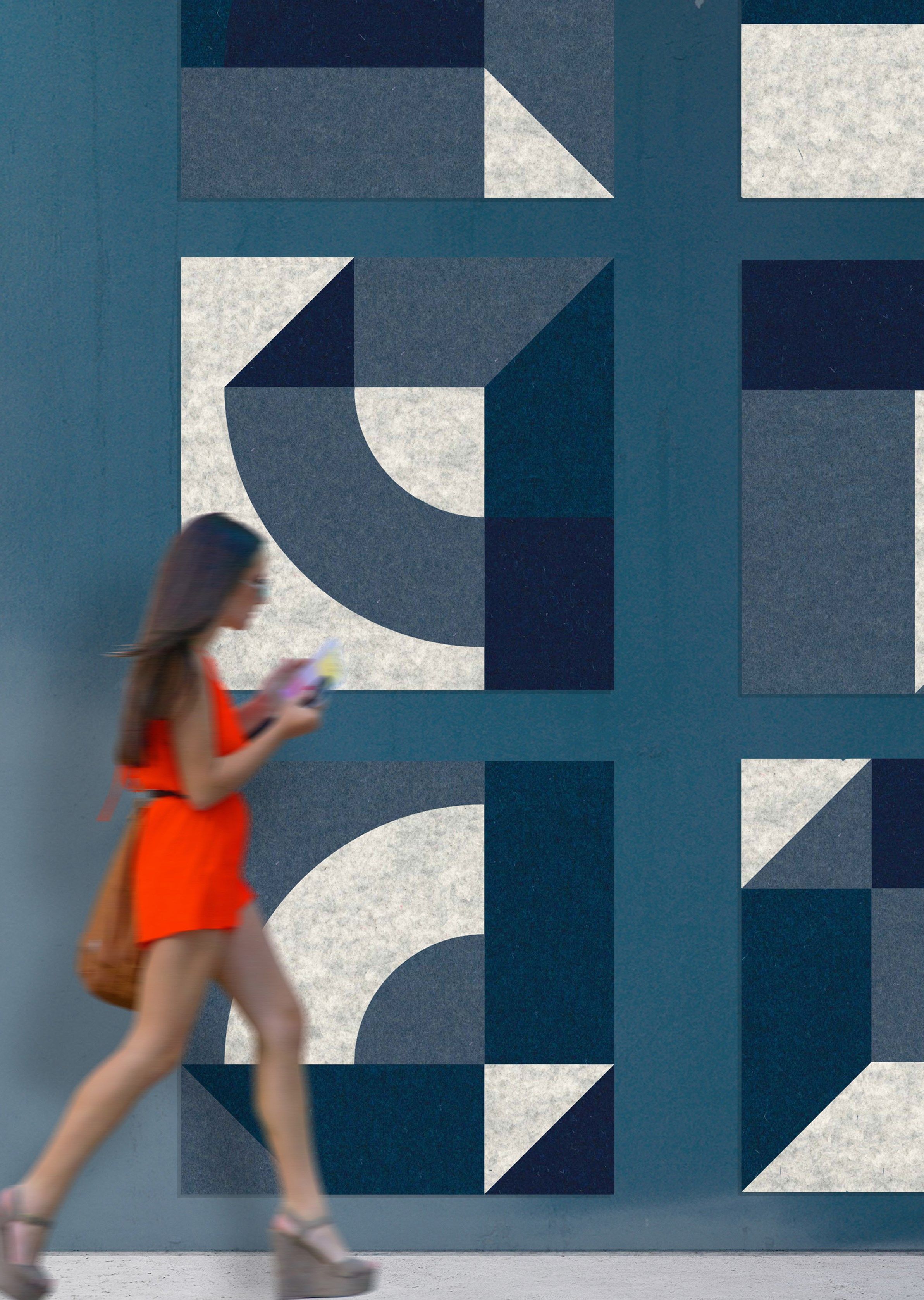 Акустическая панель Slalom ДИЗАЙН ФОРМЫ ИЗ ВОЙЛОКА ARCH-00087232 - Вид №1