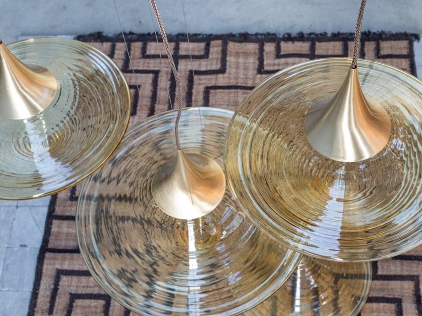 Hind Rabii Подвесной светильник из стекла Disca sun-id-1369959 - Вид №1