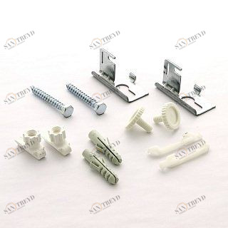 Комплект кронштейнов с заглушкой и воздухоотводчиком VOGEL&NOOT для крепления радиаторов (тип K) бок FBW1013ZF