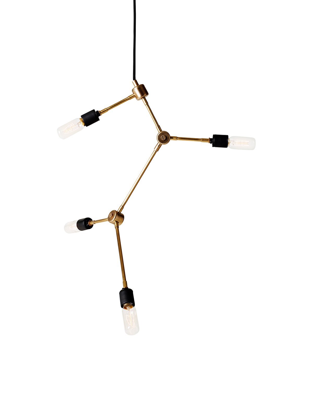 1920839 MENU Люстра Франклина Латунь  - Вид №1