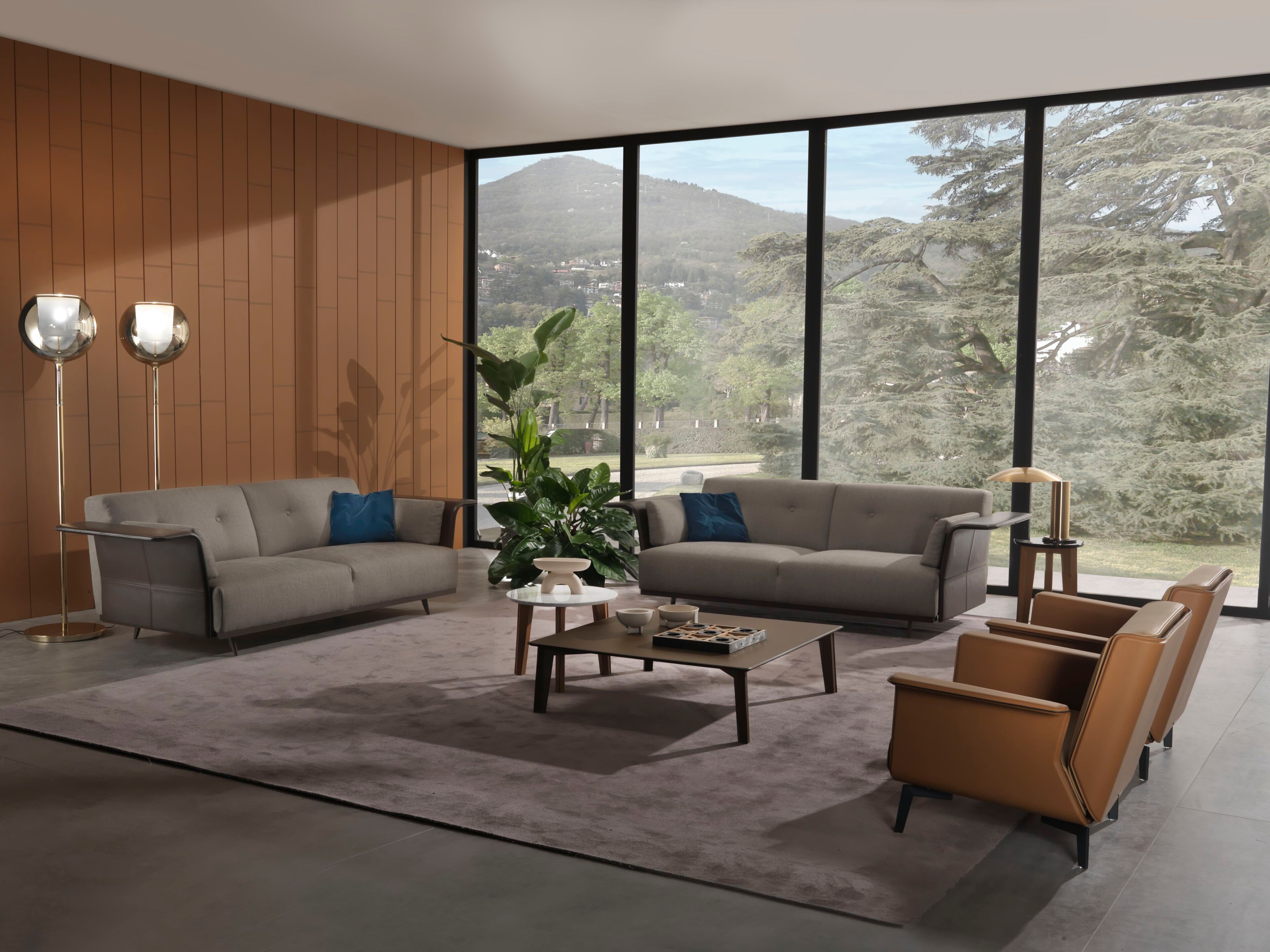 Обшивка из кожи Casa Covre PADDOCK ARCH-00080457 - Вид №2