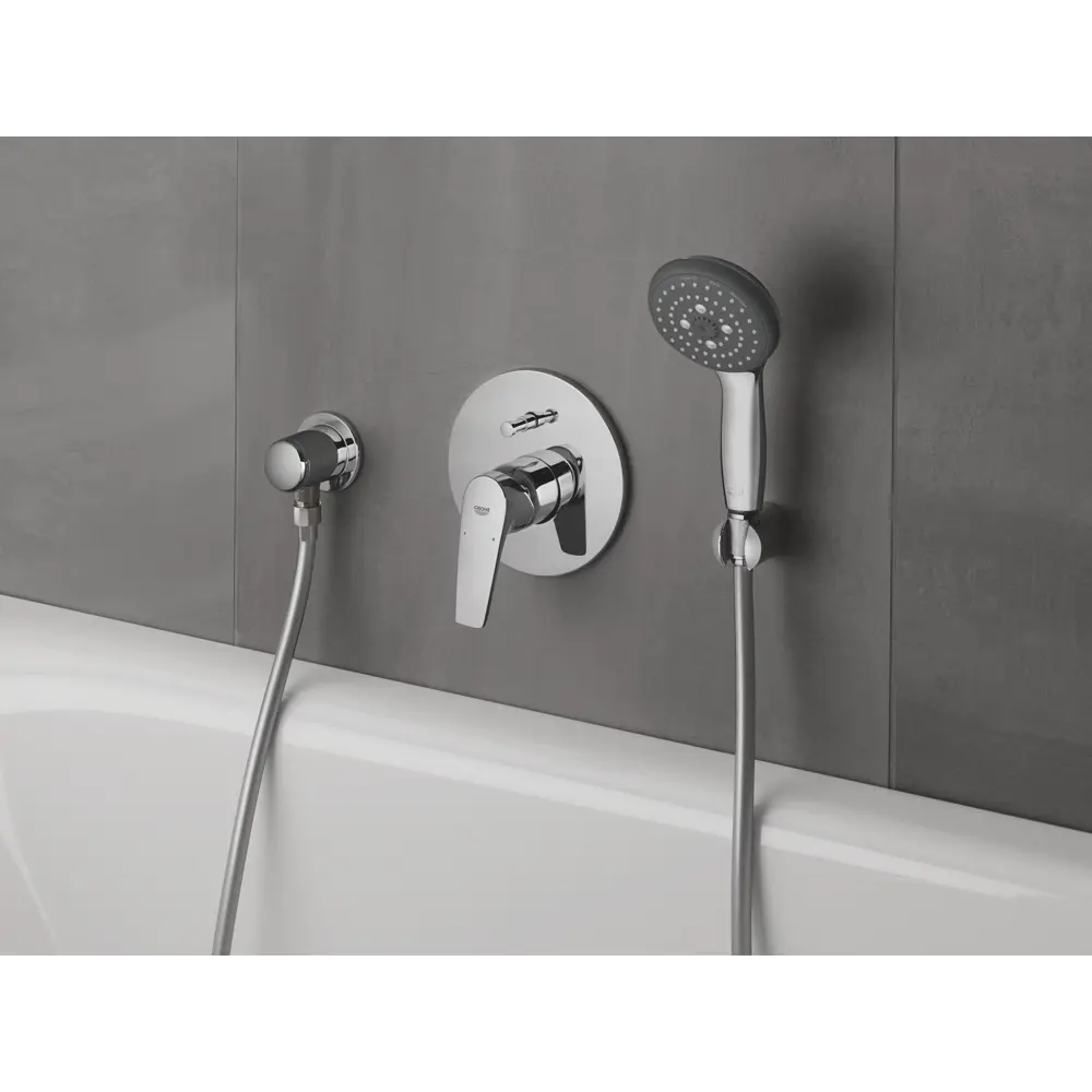 Лейка для душа Grohe Vitalio Start 3 режима цвет хром 81971378 STLM-2178151 - Вид №6