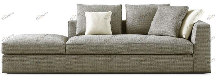 Maxalto Мягкая кушетка из ткани Otium sun-id-1485714