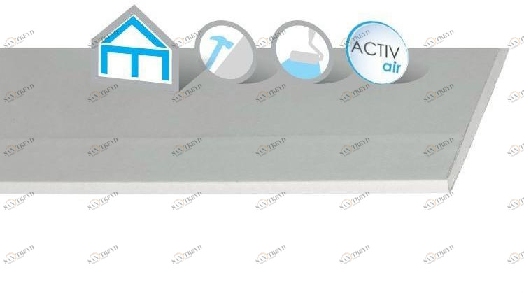 Saint-Gobain Gyproc Гипсокартон с добавками стекловолокна Habito activ’air® sun-id-1416601